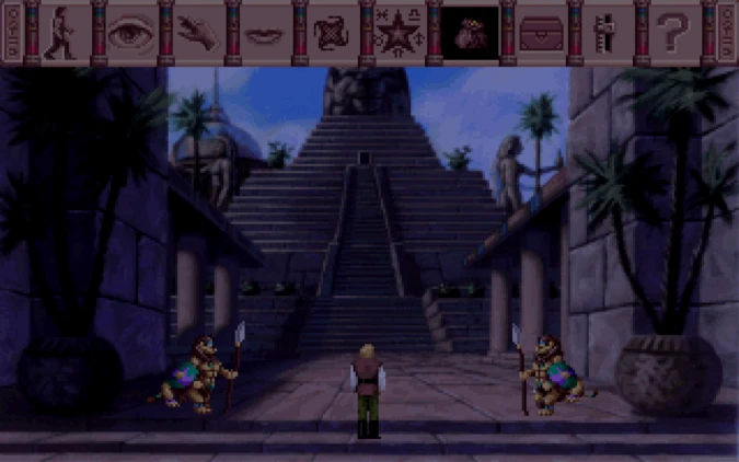 Quest for Glory III: Wages of War screenshot gates of Tarna